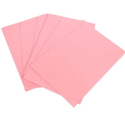 Barkács filc lap A4 méret rózsaszín 2mm 10db-os