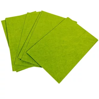 Barkács filc lap A4 méret olíva 2mm 10db-os