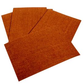 Barkács filc lap A4 méret barna 2mm 10db-os