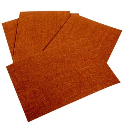 Barkács filc lap A4 méret barna 2mm 10db-os
