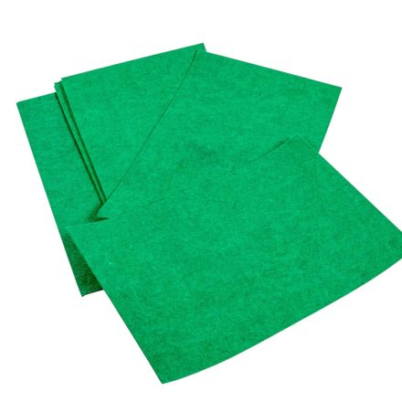 Barkács filc lap A4 méret sötétzöld 2mm 10db-os