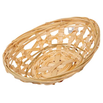 Hosszú áttört bambusz tál 17cm