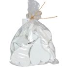 Fehér francia szív 4-8-11cm 20db-os