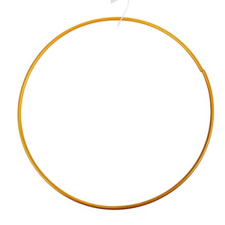 Fém karika arany 20cm