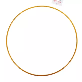 Fém karika arany 25cm