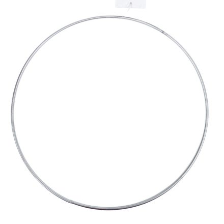 Fém karika ezüst 25cm