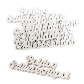 Boldog születésnapot felirat fehér 7,5cm 8db-os