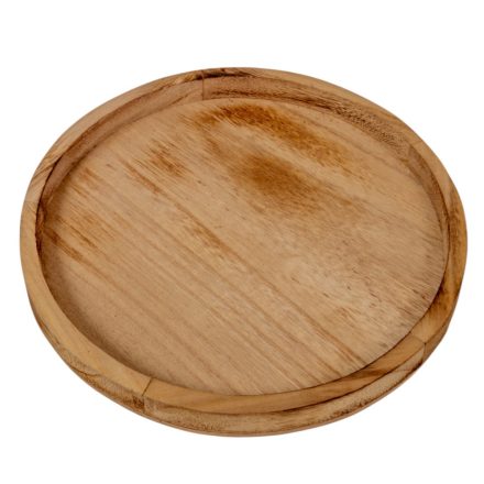 Fa tálca barna 26cm 