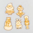 Natúr fa kari figura 5 cm 5 db-os