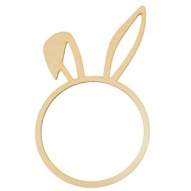 Nyuszifüles fa karika D16cm