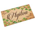 Nyomtatott fa tábla Zárva-Nyitva 24x13cm