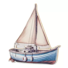 Nyomtatott dekorkarton - Vitorlás 14,7cm