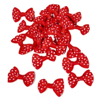 Masni piros pöttyös 3,5cm 20db-os