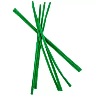 Zsenília drót 30cm fenyőzöld 100db-os