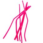 Zsenília drót magenta 30cm 100db-os