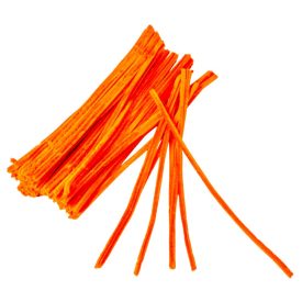 Zsenília drót narancs 100db-os