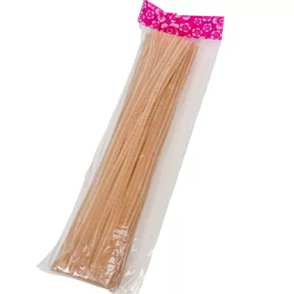 Zsenília drót púder 30cm 100db-os