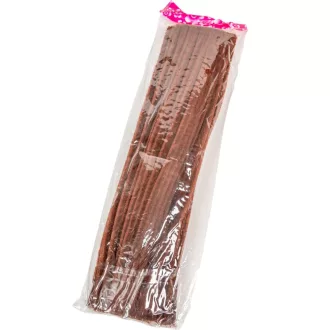 Zsenília drót 30cm sötétbarna 100db-os