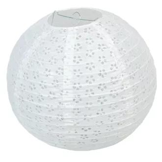 Papír lampion csipkés 30cm