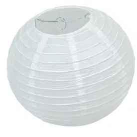 Papír lampion fehér 25cm