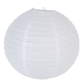 Papír lampion fehér 30cm
