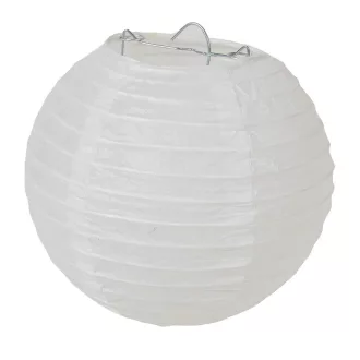 Papír lampion fehér 14,5cm