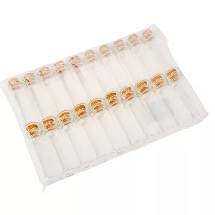 Üvegcse parafadugóval 7x2,2cm 20db-os