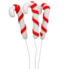 Cukorpálcika betűző 7+8cm 12db-os