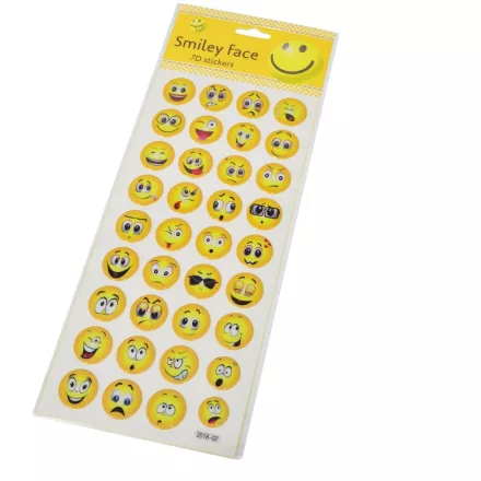 Öntapadós mosolygós arcok 2cm 40db/lap