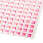 Gyöngyházas öntapadós kockák rózsaszín 200db/lap