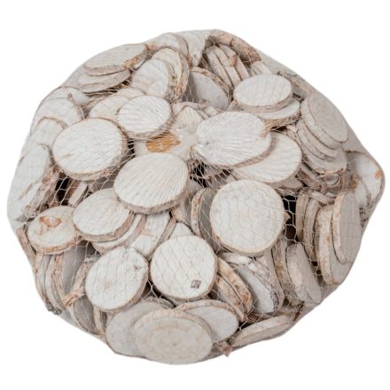 Fa korongok fehér 3-5cm 0,5kg