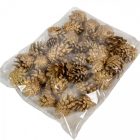 Rózsa toboz arany&glitter 20dkg/csom