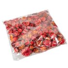 Szalmarózsa fej vegyes festett 10dkg/csom