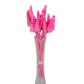 Cane Cone mini feh.rózsaszín 14db-os