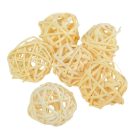 Vesszőlabda 3cm fehérített 30db-os