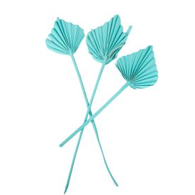 Pálmalevél közép falfestékes aqua 10db-os