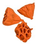 Lotus kicsi 4-6cm falfestékes vil.barna 12db-os