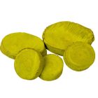 Fa szelet 1cm×3-9cm falfestékes oliva 20dkg/csom