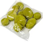 Fa szelet 1cm×3-9cm falfestékes oliva 20dkg/csom