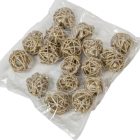 Vesszőlabda 3cm pezsgő&glitter 17db-os