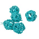 Vesszőlabda 3cm falfestékes aqua 20db-os