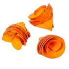 Fa tölcsér virág 2cm narancs