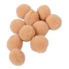 Kashmir golyó 2cm bronz szürke 100db-os