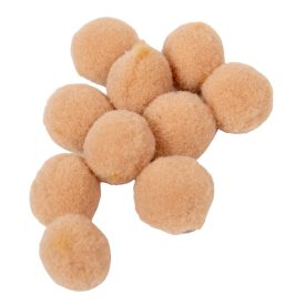 Kashmir golyó 2cm bronz szürke 100db-os