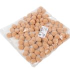 Kashmir golyó 2cm bronz szürke 100db-os