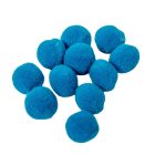 Kashmir golyó 2cm sötét kék 100db-os