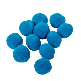 Kashmir golyó 2cm sötét kék 100db-os
