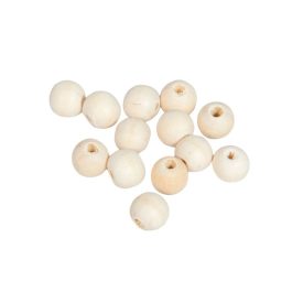 Gyöngy fából 10mm natúr 125 db-os