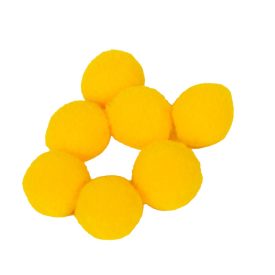 Kashmir golyó 2cm sárga 100db-os