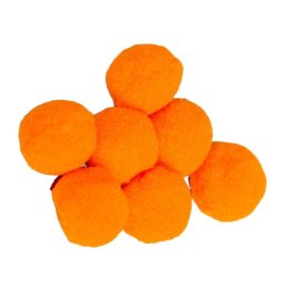 Kashmir golyó 2cm narancs 100db-os